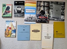 17 x Vintage GWR, British Rail, Swindon  Railway Publications. 1930s-50s.