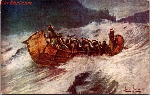 War canoe canadian - canadian, river