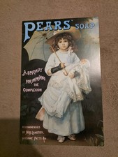 Vintage Pears Soap Ad Poster