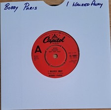 Bobby Paris "I Walked Away"