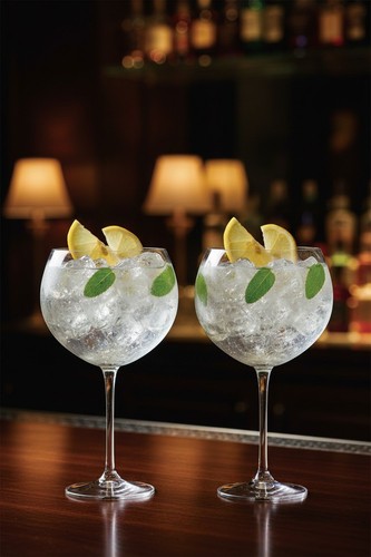 Gin cocktail glasses - 2x,