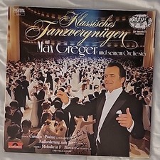 Max Greger (LP) Klassisches Tanzvergnügen (1984) Signed Autographed Classics