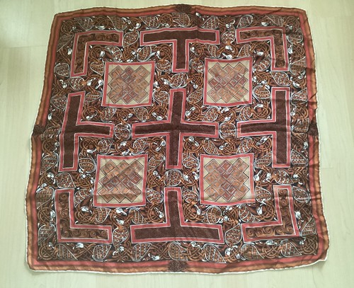 Vintage beckford silk scarf - vintage,