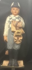 Vtg papier mache paper Large