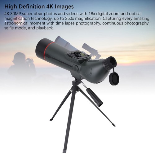 Spotting scope with - with, 4k