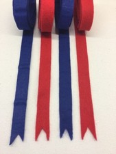 Piano Nameboard Felt RED or