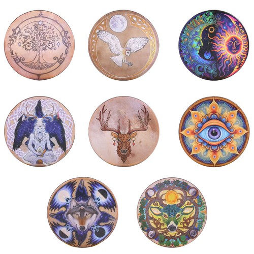 10inch shaman drum handmade - drum,