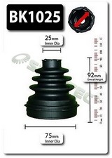 Shaftec Front CV Boot for