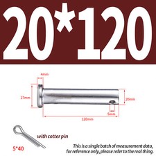 16MM 20MM Clevis Pin 304