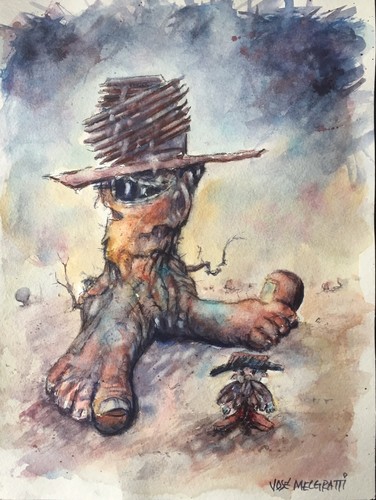 Original painting - painting, in