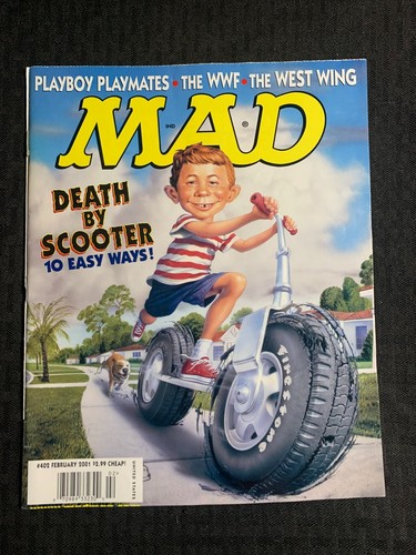2001 mad magazine - magazine, vg