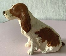 ROYAL DOULTON DOG COCKER SPANIEL MODEL No. DA 141 BROWN & WHITE  MATT PERFECT 