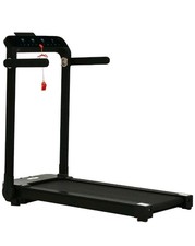 Compact Foldable Electric Treadmill Max 10km/h with LED Monitor Running Machine