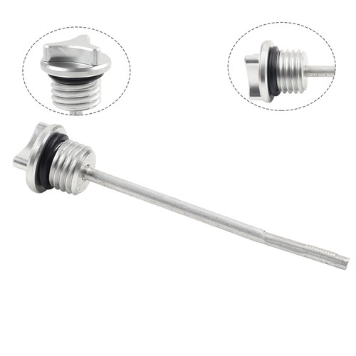White cnc engine oil dipstick - white,