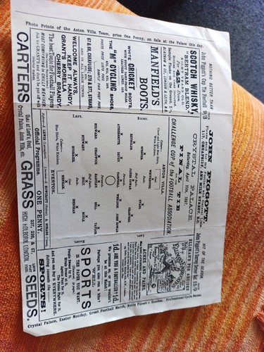 Cup final replica match - fa,