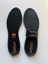 adidas replacement f50 adizero football boot insoles / sockliner black UK9.5 NEW