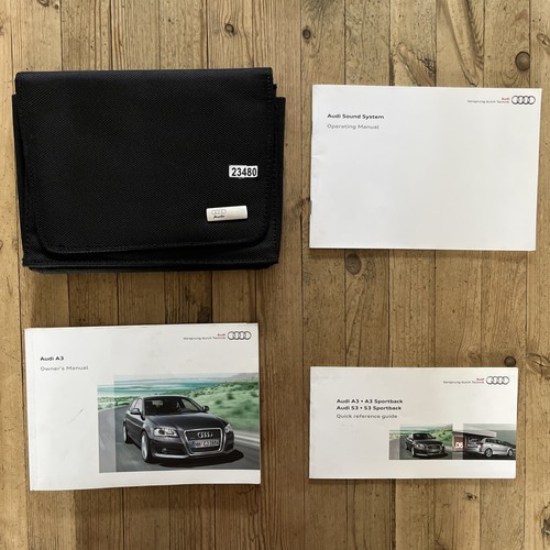 Audi owners handbook - audi,