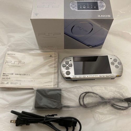 Psp 3000 mystic silver - psp-3000,