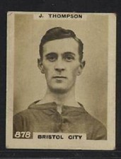 Pinnace Back, Football, Thompson, Bristol C, #878, 1922