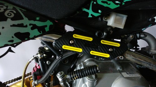 Motorcycle exhaust pipe heat - exhaust,