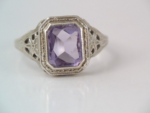 Antique art deco 14k - art,