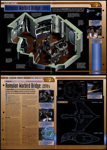 Romulan warbird bridge 2370s - warbird,