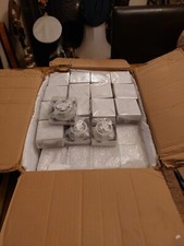 36 x Miniature Porcelain Teacup & Saucer Tealight Candle Holder Wedding Favour *