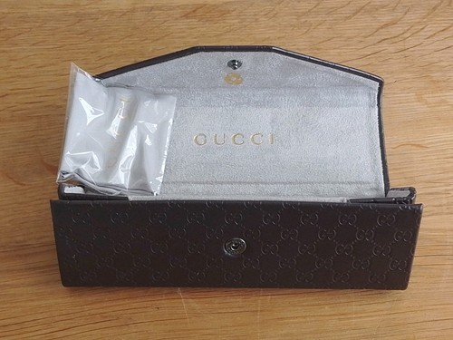Gucci brown folding - gucci, gg