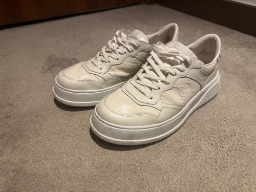 Gucci men embossed - men's, white