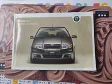 Skoda Fabia Owners Manual MK2