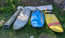 3x Windsurf Boards With 1 Sail