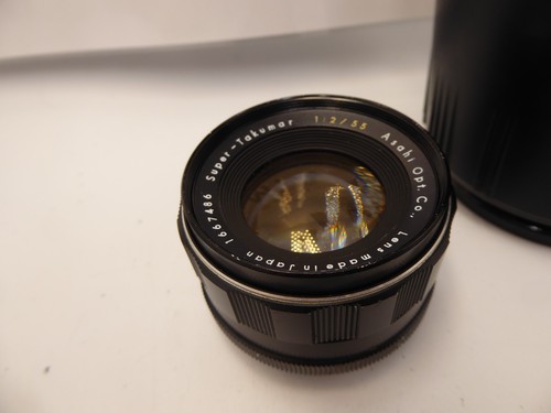 Asahi super takumar 55mm - 55mm, f2