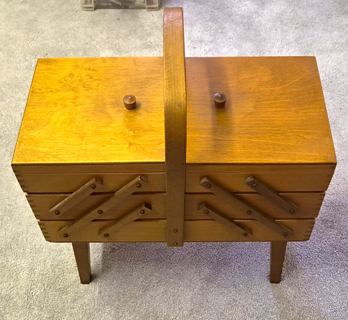 Vintage wooden cantilever - vintage,