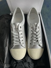 CELINE  Metallic Leather Low