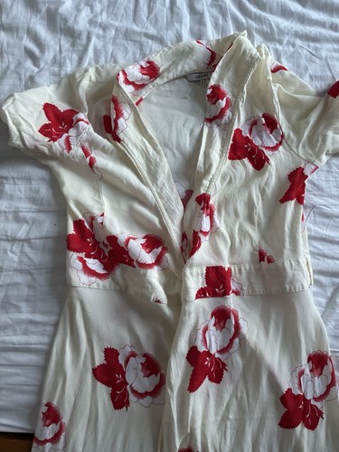 Ganni hartley crepe - crepe, cream