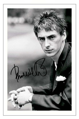 Paul weller signed autograph - paul,