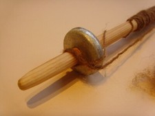 Drop Spindle Whorl Lead/Pewter