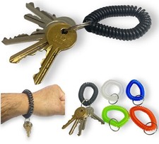 Spiral Keychain Plastic Wrist