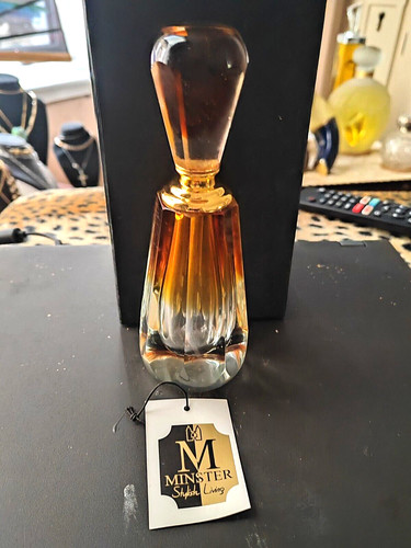Modern crystal perfume bottle - modern,