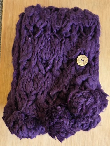 Fat face purple chunky knit - chunky,