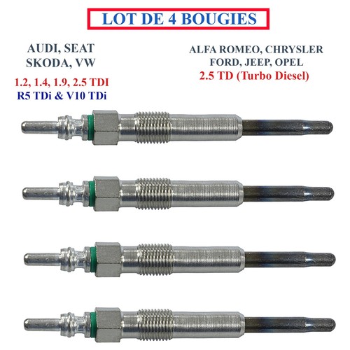 Newparts glow plug set - newparts,