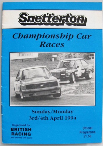 Snetterton apr 1994 - snetterton, 3/4