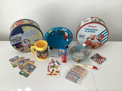 Retro vintage kelloggs toys - retro,