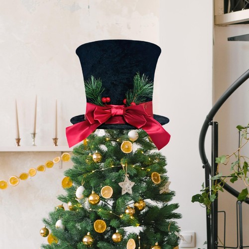 Christmas tree topper hat - christmas,
