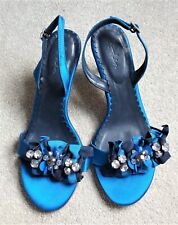 Boden royal blue slingback occasion shoes - Size 39 - worn once!
