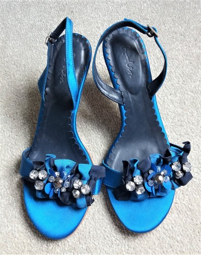 Boden royal blue slingback