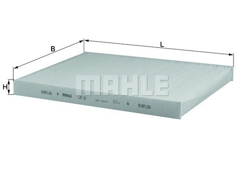 Filter interior air mahle la - air,