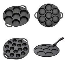 Round Pre-Seasoned Cast Iron