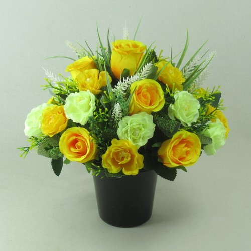 Artificial silk flowers