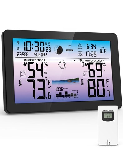 Weather station wireless - station,